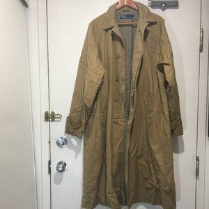 VINTAGE POLO TRENCH COATS SIZE M